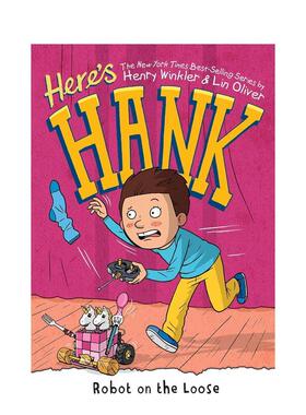 【预售】这是汉克 11 HERE’s HANK 11 原版英文儿童章节书图书