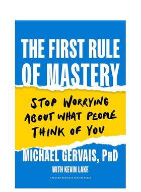 【预售】掌握的第一条规则 The First Rule of Mastery 原版英文商业行销