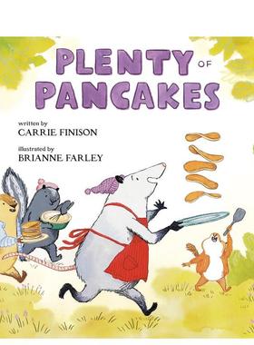 【预售】满满松饼 Plenty of Pancakes 原版英文儿童绘本图书(预计26年1月出版)