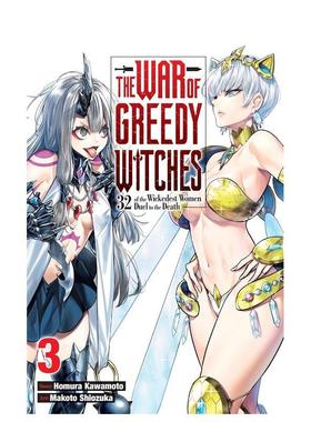 【预售】贪婪魔女之战 第3卷 The War of Greedy Witches， Vol. 3 原版英文漫画书图书书籍