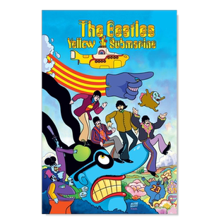 【现货】黄色潜水艇 披头士乐队 The Beatles Yellow Submarine 动画电影 英文漫画书原版进口图书 Bill Morrison 精装