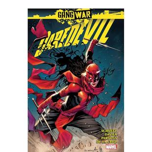 WAR ERICA 漫威漫画 SCHULTZ 进口图书美漫书籍 英文漫画书原版 GANG DAREDEVIL 敢死队：黑帮大战 预售