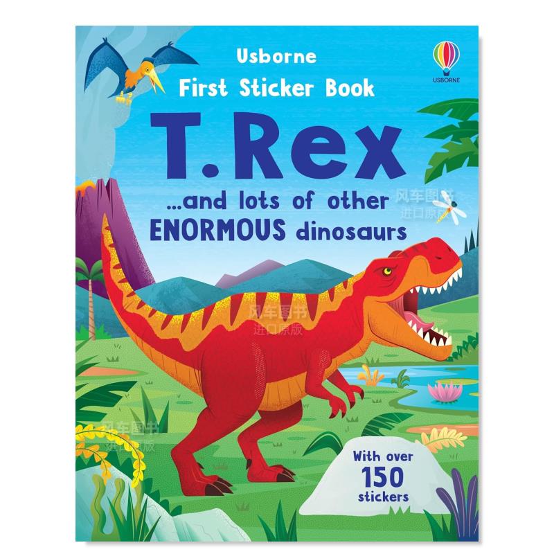 霸王龙贴纸书FirstStickerBo