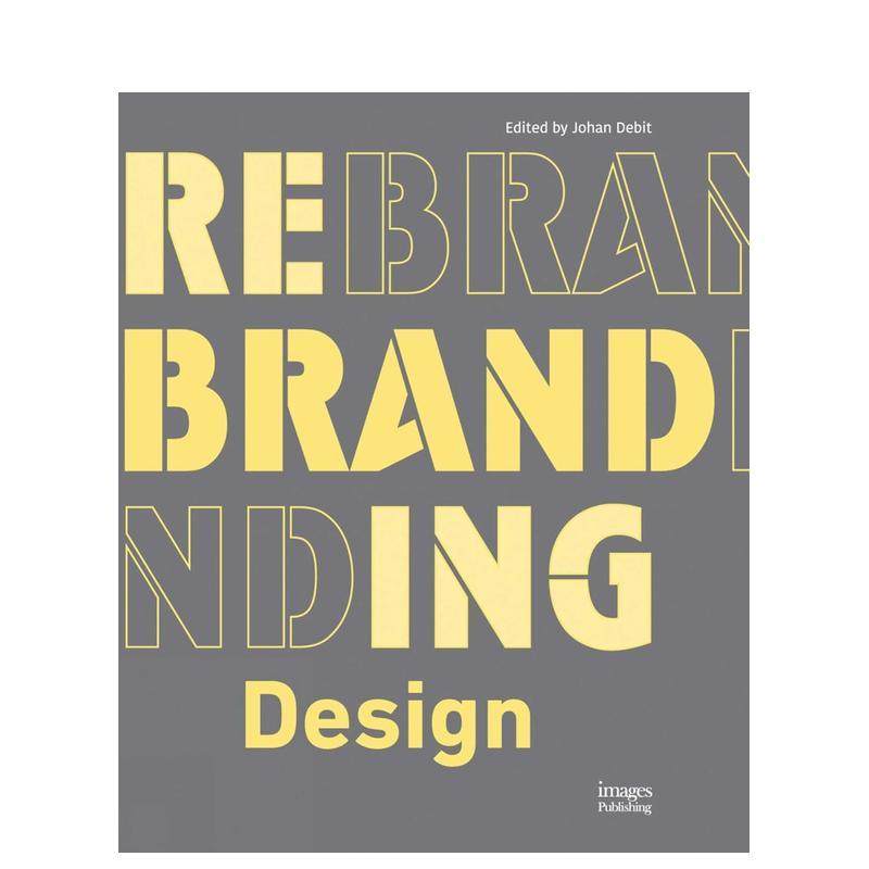 【预售】品牌重塑设计 Rebranding Design 原版英文字体图案标志设计图书书籍