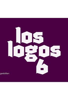 【现货】Los Logos 6 标志视线6 英文原版英文字体图案标志设计 Robert Klanten Hendrik Hellige Die Gestalten Verlag图书