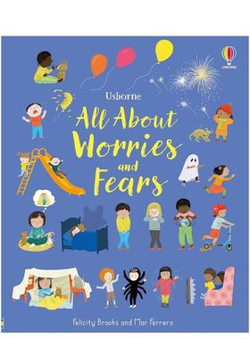 【预售】关于忧虑与恐惧的一切 【All About】 Worries and Fears 原版英文儿童绘本