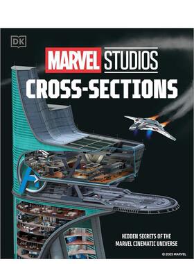 【预售】漫威工作室：惊人内部构造图解 Marvel Studios Incredible Cross-Sections 原版英文艺术插画原画设定集图书书籍
