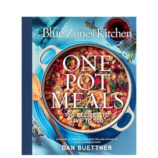 Kitchen 预售 Blue One 原版 食谱 Meals 蓝色地带厨房：一锅料理：100道助您活到100岁 英文餐饮生活美食图书 The Pot Zones