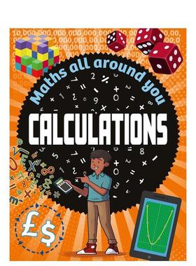 【预售】【数学无处不在】运算篇（精装） Maths All Around You: Calculations 原版英文儿童绘本图书书籍