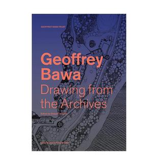 【现货】斯里兰卡建筑大师:杰弗里·巴瓦建筑作品集 Drawing from the Geoffrey Bawa Archives 原版英文建筑设计图书