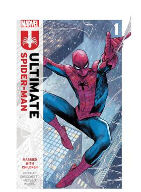 【现货】漫威漫画 终极蜘蛛侠 卷1：已婚生活 ULTIMATE SPIDER-MAN BY JONATHAN HICKMAN VOL.1 英文漫画书原版进口美漫漫画书籍