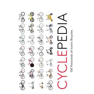 【现货】100张标志性自行车明信片 Cyclepedia: 100 Postcards of Iconic Bicycles 原版明信片图书