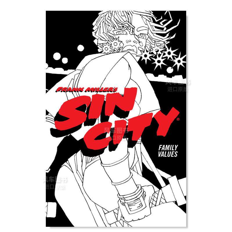 【预 售】弗兰克·米勒的罪恶之城第5卷:家庭观(平装第四版) frank mi