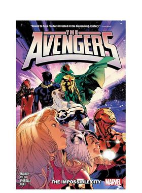 【预售】漫威漫画 复仇者联盟卷1：不可能的城市 AVENGERS BY JED MACKAY VOL.1:THE IMPOSSIBLE CITY 英文漫画书原版图书美漫
