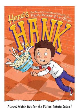 【预售】这是汉克 9 HERE’s HaNK 9 原版英文儿童章节书图书