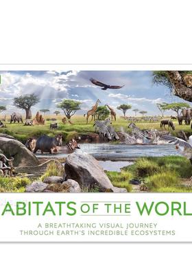 【预售】【DK全景百科】栖息地:地球的神奇生态系统视觉之旅 【DK Panorama】Habitats of the World: A Breathtaking Visual Jou