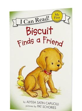 【现货】小饼干找朋友(书+CD) Biscuit Finds a Friend Book and CD 原版英文儿童分阶阅读图书