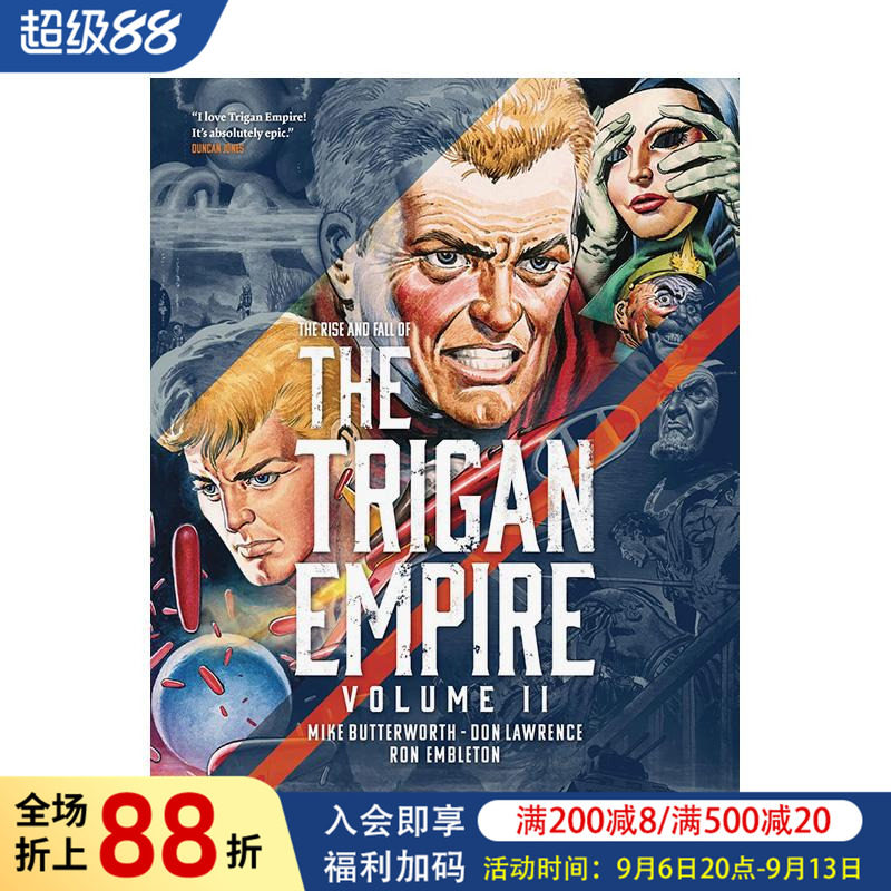 【现货】漫画 三角帝国的兴衰 卷2 The Rise and Fall of The Trigan Empire Volume Two 英文漫画书原版进口美漫漫画书籍