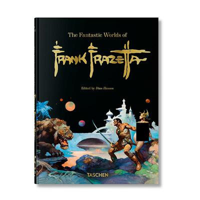 【预售】【TASCHEN】弗兰克弗雷泽塔的奇幻世界【45th Anniversary Edition】The Fantastic Worlds原版英文艺术插画原画设定集