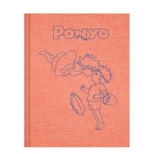【现货】吉卜力工作室 崖上的波妞 笔记本 Studio Ghibli Ponyo Sketchbook 原版笔记本Notebook图书