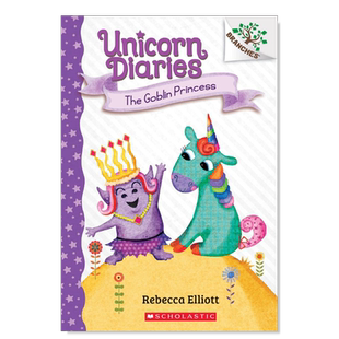 【现货】独角兽日记4：鬼公主 Unicorn Diaries #4 英文原版儿童分级阅读桥梁书7-9岁英语启蒙读物 scholastic学乐