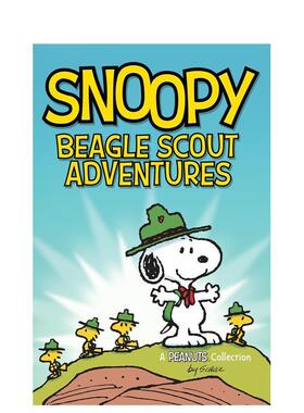 【预售】史努比 比格童子军历险记 Snoopy: Beagle Scout Adventures 原版英文儿童漫画 进口图书