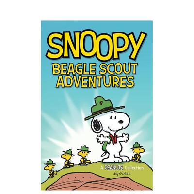 【预售】史努比 比格童子军历险记 Snoopy: Beagle Scout Adventures 原版英文儿童漫画 进口图书