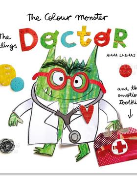 【预售】【彩色怪兽】情绪医生与情绪工具包 【The Colour Monster】The Feelings Doctor and the Emotions Toolkit 英文儿童绘