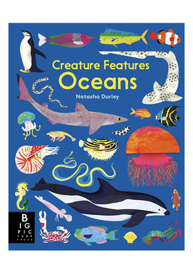 【现货】Creature Features Oceans，生物构成海洋书籍进口原版