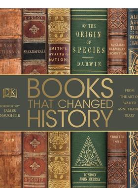 【现货】改变历史的书籍 Books that Changed History 原版英文人文历史图书
