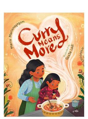 【预售】咖喱意味更深 Curry Means More 原版英文儿童绘本图书书籍