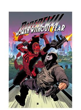 【预售】漫威 夜魔侠：无畏之女——血色重逢 Daredevil: Woman Without Fear - Bloody Reunion 原版英文漫画书 进口图书