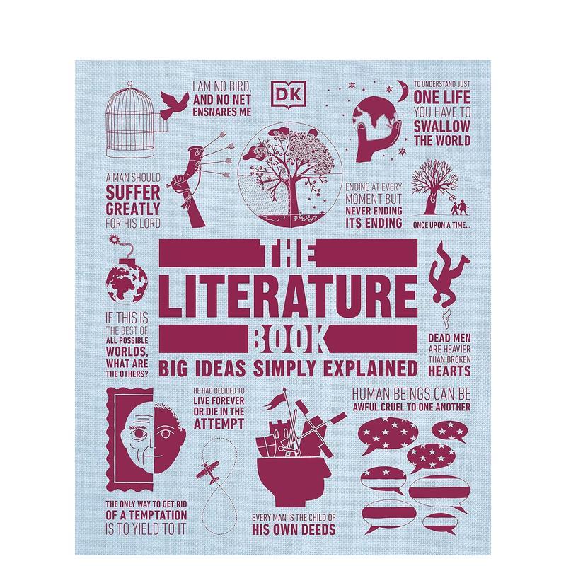 【现货】文学手册:伟大的想法简单的解释 The Literature Book: Big Ideas Simply Explained 原版英文文学图书书籍