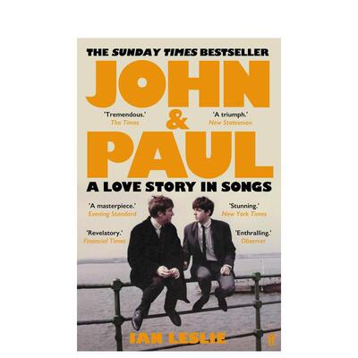 【预售】(预计26年1月出版)约翰与保罗：以歌传情（平装） John and Paul: A Love Story in Songs 原版英文音乐 全新披头士故事