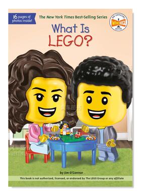 【预售】什么是乐高 What Is LEGO英文儿童绘本原版图书进口书籍Jim O Connor