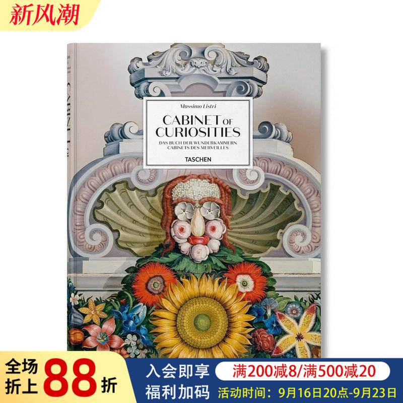 【现货】马斯默·列斯德里:珍奇柜 Massimo Listri. Cabinet of Curiosities 原版英文艺术画册画集图书