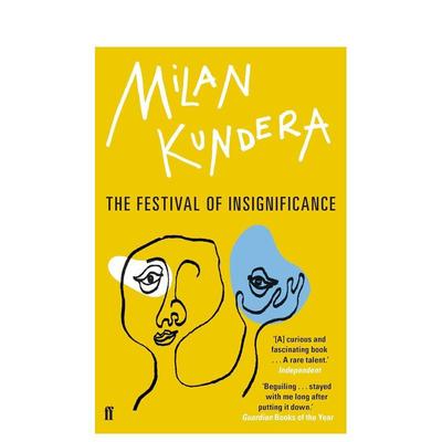 【预售】庆祝无意义 The Festival of Insignificance 米兰昆德拉作品 原版英文文学进口图书
