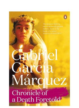 【预售】【马尔克斯逝世100周年纪念】一桩事先张扬的凶杀案 Chronicle of a Death Foretold 原版英文文学小说