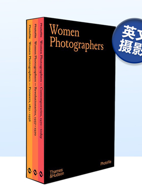 【预售】女性摄影师(三本一套) Women Photographers(Slipcased set) 英文原版艺术摄影作品集Photofile系列书籍 Clara Bouveresse