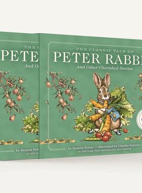 【现货】彼得兔礼品套装 The Peter Rabbit Plush Gift Set 原版英文儿童绘本图书