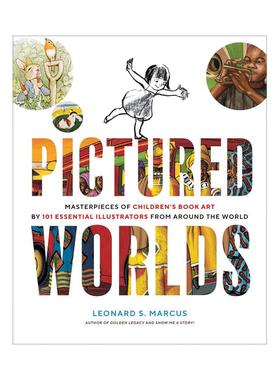 【预售】图画世界：来自世界各地101位重要插画家的儿童书艺术杰作 Pictured Worlds 原版英文艺术插画原画设定集图书
