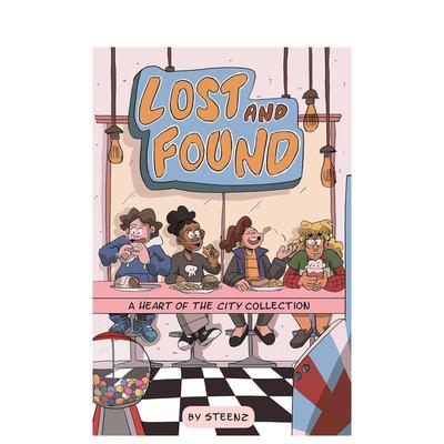 【预售】英文漫画 失物招领：城市之心系列 Lost and Found: A Heart of the City Collection 原版英文漫画书图书书籍
