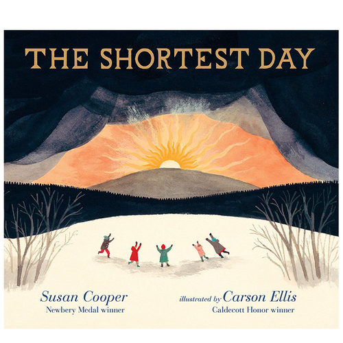 【现货】The Shortest Day 最短的一天 插画家Carson Ellis 英文原版儿童绘本书籍进口