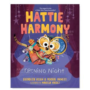 哈蒂·哈蒙尼担心侦探 方法 Hattie 展示管理焦虑 英文原版 精装 Night Opening Harmony 预售