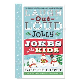 笑话 Rob 图书进口书籍Elliott Jolly 现货 笑爆肚子 Jokes Laugh 快乐笑话 Kids英文儿童绘本原版 Out for Loud