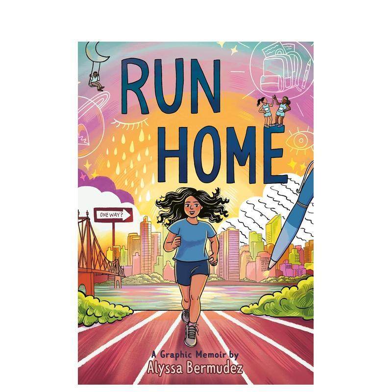 【预售】奔跑回家：图文回忆录（平装） Run Home: A Graphic Memoir 原版英文儿童漫画图书(预计26年1月出版),书籍/杂志/报纸,儿童读物原版书,淘宝优惠券,粉丝福利购,淘宝优惠卷