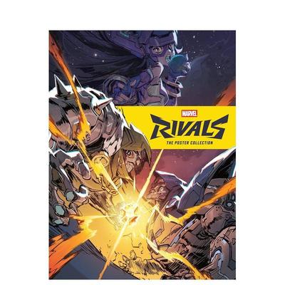 【预售】漫威对手：海报合集 Marvel Rivals 原版英文艺术插画原画设定集 收录网易热门英雄射击游戏精美海报 (预计26年1月出版)