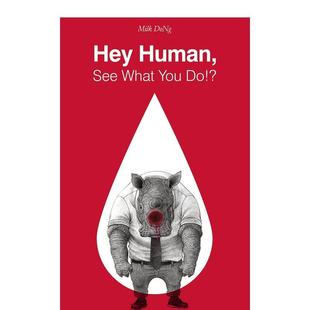 What 预售 Human You 原版 看看你们都做了什么？ 人类 英文插画原画设定集图书 Hey See