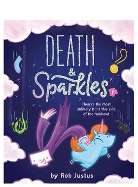 【现货】英文漫画 死神与独角兽： 1 Death & Sparkles: Book 1 原版英文漫画书图书