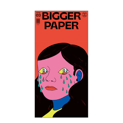 【现货】BIGGER PAPER NO.03《Face To Face》 简体中文原版艺术设计作品集画册画集 BranD杂志社[KJ]
